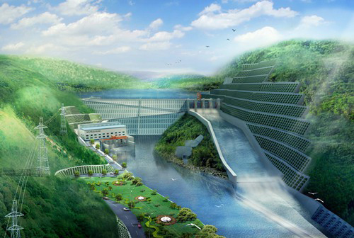 兴庆老挝南塔河1号水电站项目